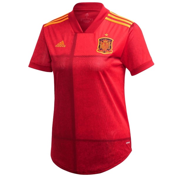 Camiseta España Replica Primera Ropa Mujer 2020 Rojo